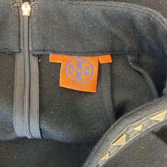 Tory Burch Studded Wool Pencil Skirt - Picture 6 of 7